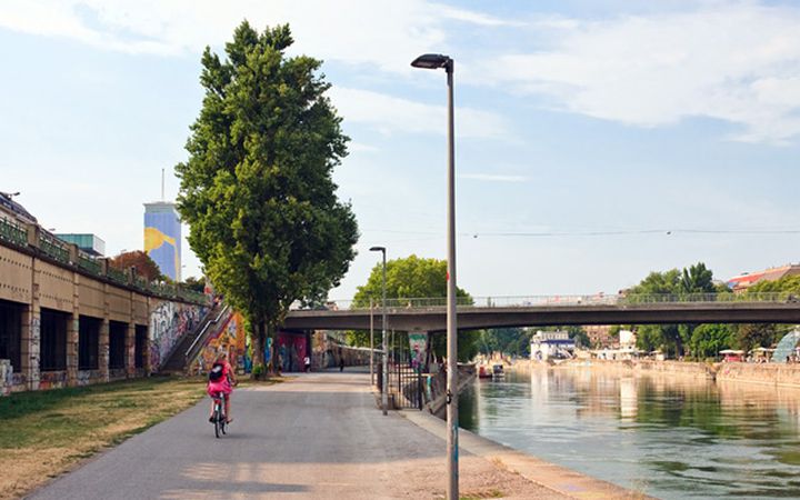 Danube Canal Cycle Path