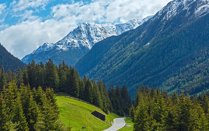 Silvretta High Alpine Road