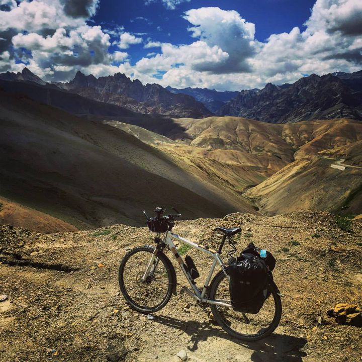 Just before Namika La Pass