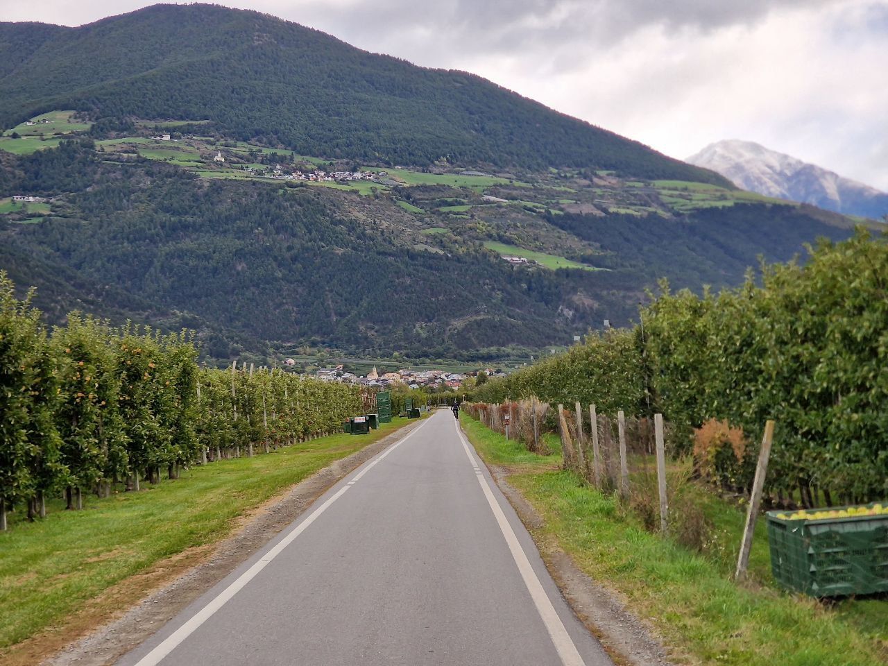 Prato allo Stelvio na rowerze Jak może wyglądać jazda na rowerze w Prato allo Stelvio.