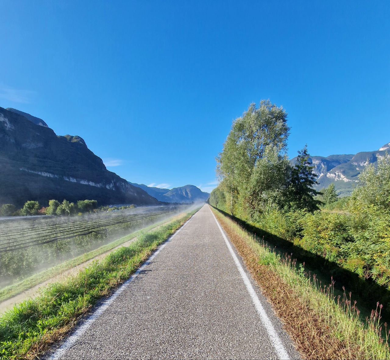 Egna in bici Com’è andare in bici a Egna.