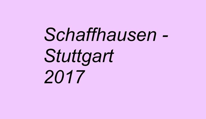 2017 Schaffhausen - Stuttgart