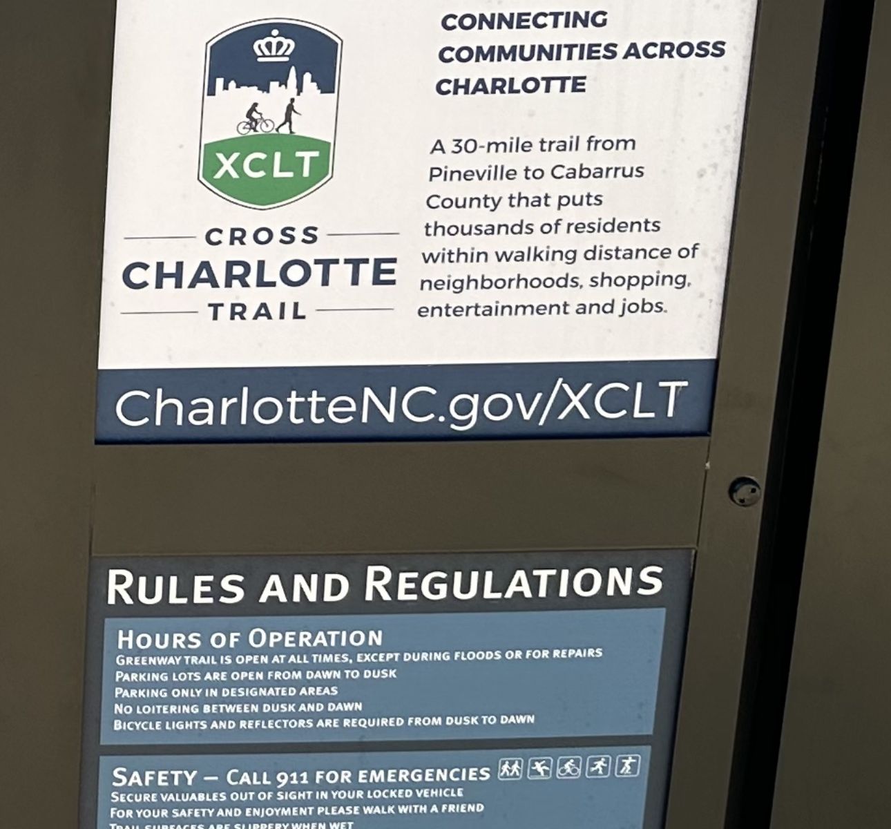 XCLT Trail Map