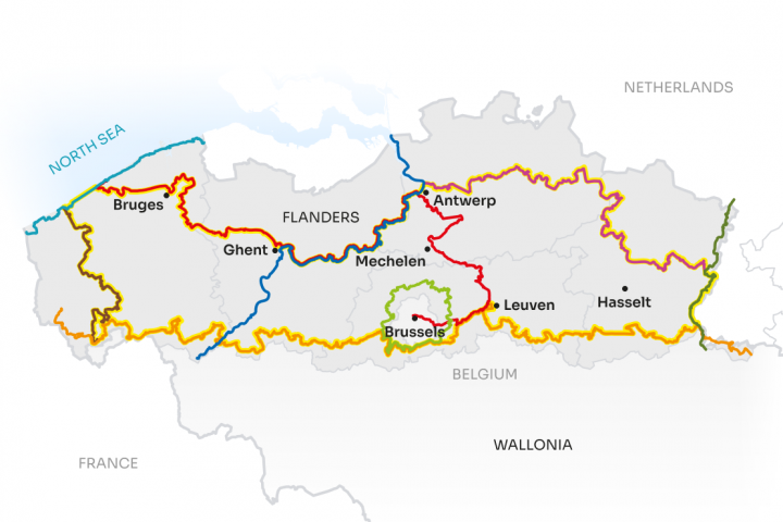 Flanders iconic routes