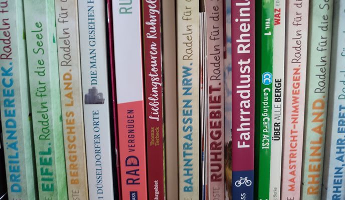 Radfahren aus Büchern
