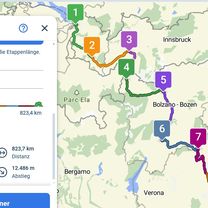 Von Sankt Margrethen bis Triest