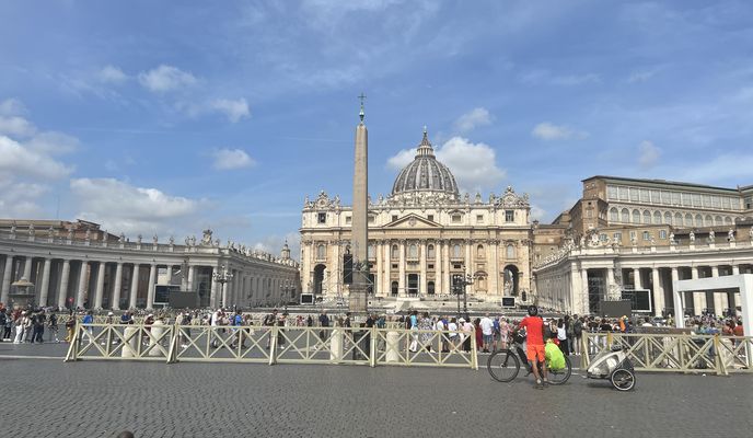 Walking Viterbo to Rome