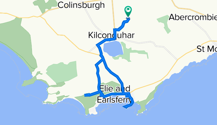 Woodland Way, Kilconquhar2, Leven to Woodland Way, Kilconquhar, Leven