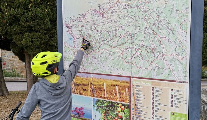 Photo 2 of the Bikemap route "Seča-Korte-Dragonja- MP Sečovlje- Seča"
