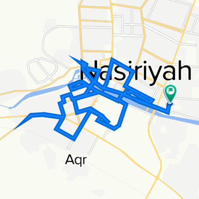 Unnamed Road, Nasiriyah to Unnamed Road, Nasiriyah