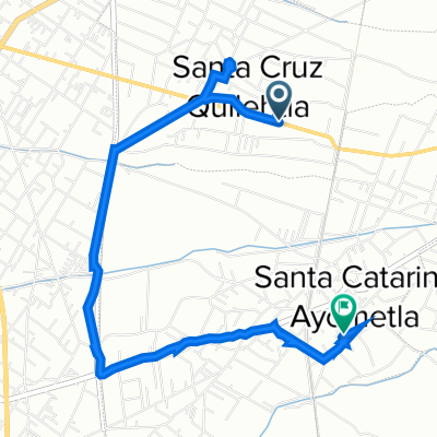 De Calle Zaragoza 63, Santa Cruz Quilehtla a Fco. Villa 5, Santa Catarina Ayometla