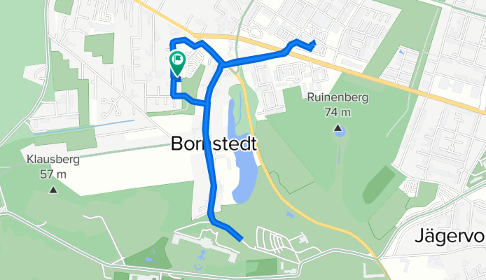 Am Krongut 25, Potsdam nach Am Krongut 25, Potsdam
