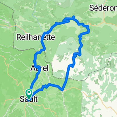 Sault - Col l´homme mort - Montbrun-les-Bains - Sault