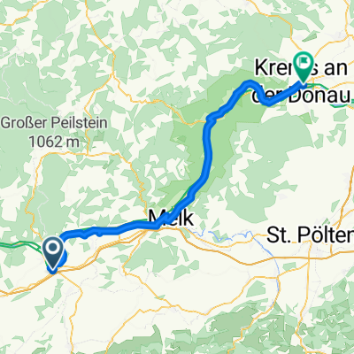 The Wachau in the Danube