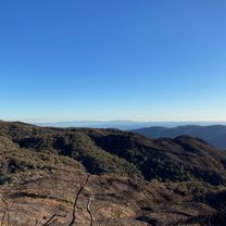 Catalina view from Backbone Trail, Los Angeles