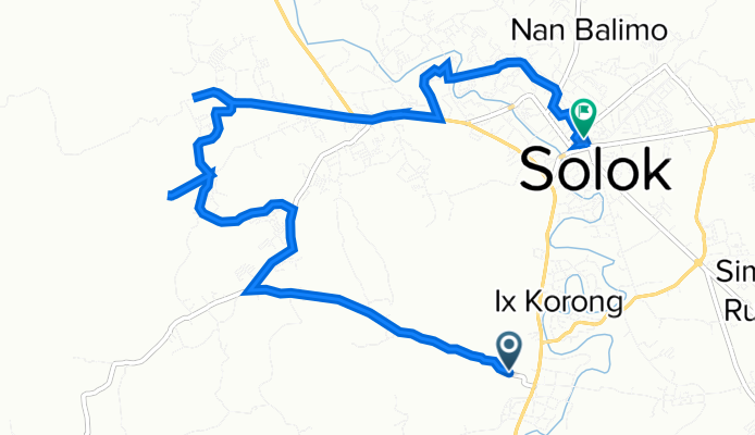 Jalan Munggu Tanah, Kecamatan Kubung to Jalan Terminal, Tanjung Harapan