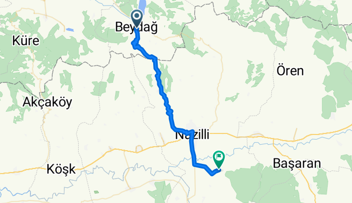 beydag nazilli dag yolu