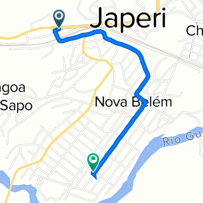 De Rua Antonio Schiavo, 397, Japeri a Rua Timóteo, 225, Japeri