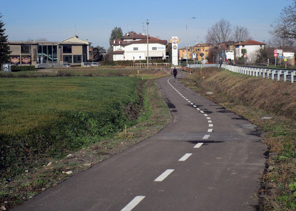 c) Via Emilia ciclabile RE, Sant'Ilario - Rubiera