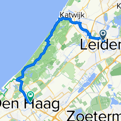 Leiden, dunes, beach, central station