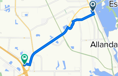 Route in der Bikemap App öffnen