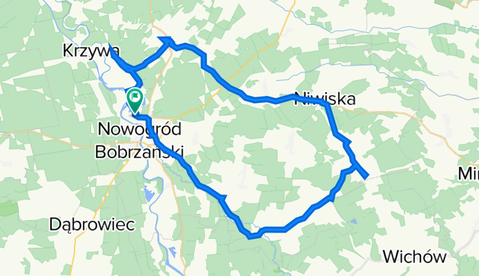 Touristische Route um Nowogrod Bobrzanski 09.10.2021