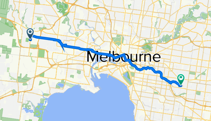 St Leonards Avenue, Derrimut to Osric Court, Ashburton