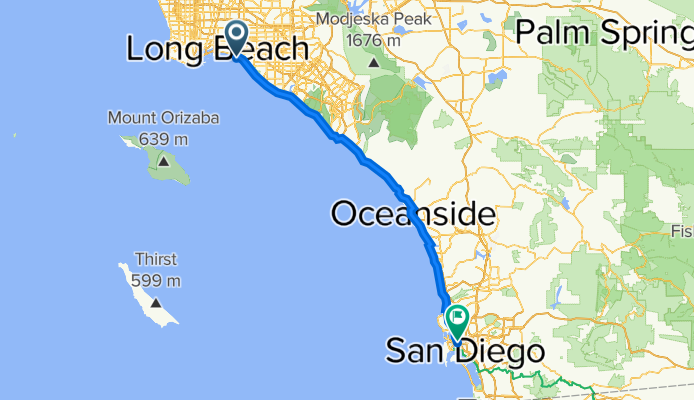 1st Street 15, Seal Beach to San Diego Avenue 2500