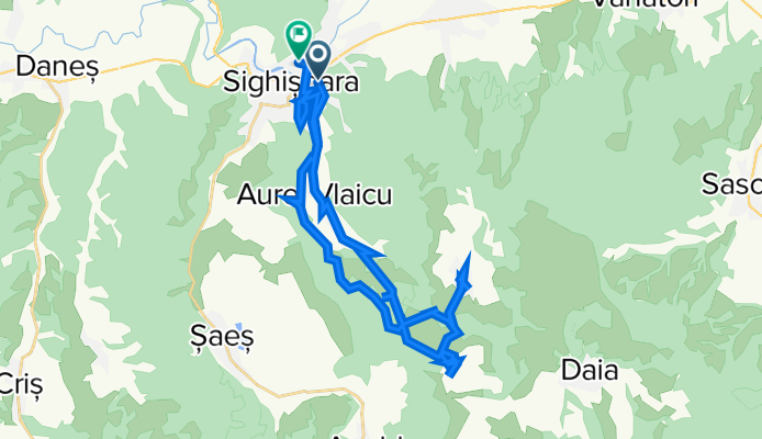 Strada Horea Teculescu 62, Sighișoara to Strada Tăbăcarilor 9, Sighișoara