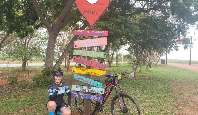 Photo 1 of the Bikemap route "De Rua Professora Maria Cecília Ifanger 244 a Rua Professora Maria Cecília Ifanger 244"