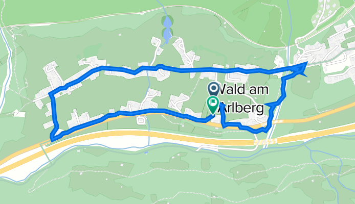 Obere Gasse 39, Dalaas nach Arlbergstraße 46,
