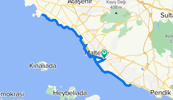 Maltepe to Bağdat Caddesi 543