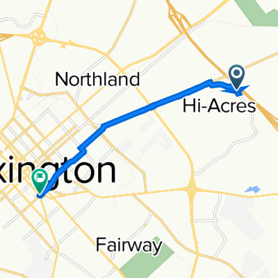 Anniston Drive 538, Lexington to East High Street 283, Lexington