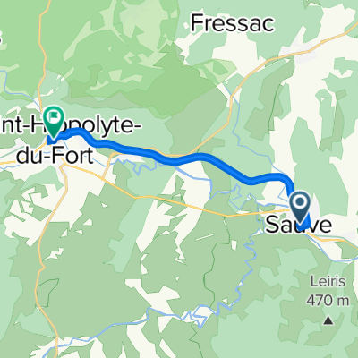 Voie Verte Sauve / Saint Hippolyte du Fort