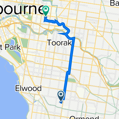 72 Sycamore Street, Caulfield South to 49–59 Coppin Street, Richmond