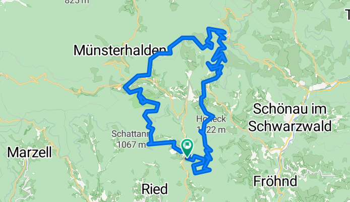 Bürchau-Belchen-Nonnenmattweiher