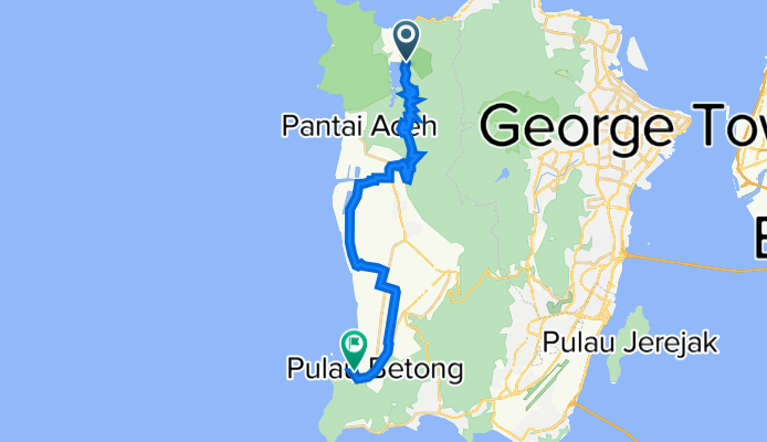 Jalan Tanjung Bungah 772 to Hub Pulau Betong