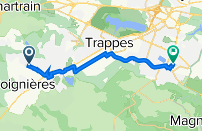 Route in der Bikemap App öffnen