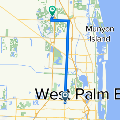 1722 N Military Trail, West Palm Beach to 11376 N Jog Rd, Palm Beach Gardens