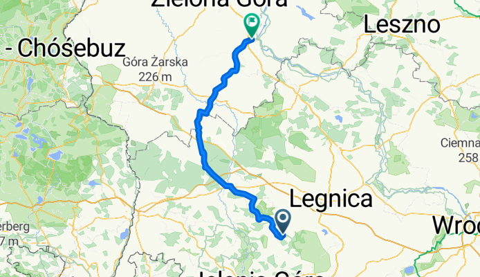 Z Nowego Kościoła do Nowej Soli