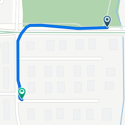 Route to 2491 Daws Dr, Bozeman