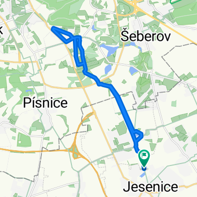 Jesenice - Kunratice - Jesenice