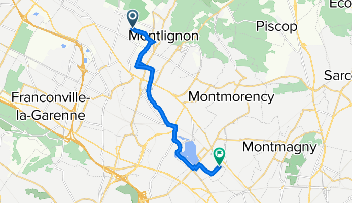 De 20 Rue Georges Ribordy, Saint-Prix à 48 Rue Félix Faure, Enghien-les-Bains