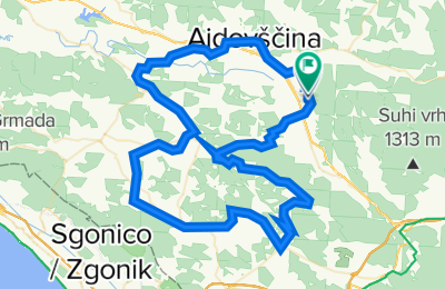 Route in der Bikemap App öffnen