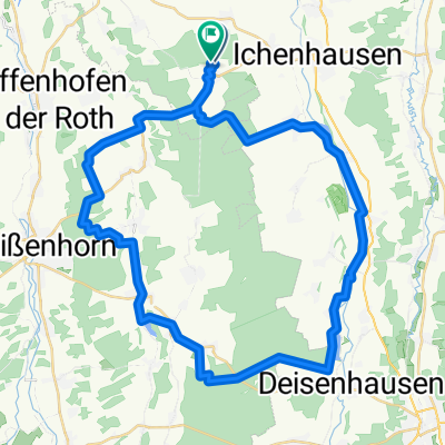 Graveltour-Autenried-Roggenburg-Marienfried-Autenried
