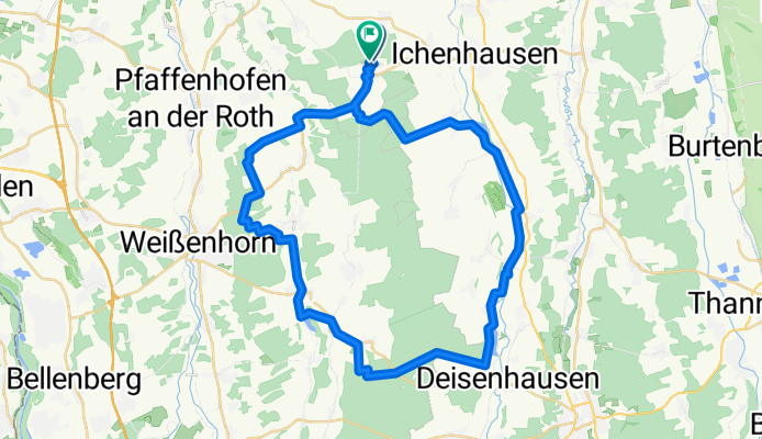 Graveltour-Autenried-Roggenburg-Marienfried-Autenried