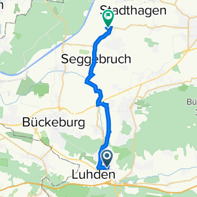 Hauptstraße 26, Heeßen nach Stemmer Allee 11, Hespe