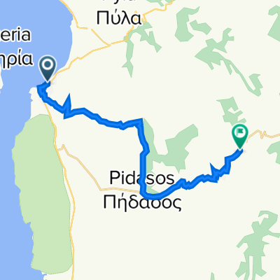 Route von Kalamon, Pylos