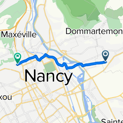 De 21 Rue du Général de Gaulle, Essey-lès-Nancy à 24 Rue Saint-Bodon, Nancy