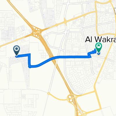 Rawdat Abrouq, Al Wakrah to Abdul Rahman Bin Jasim Street, Al Wakrah